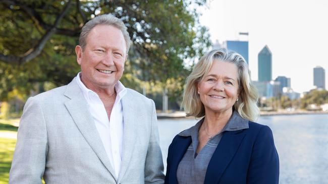 Andrew and Nicola Forrest have separated after 31 years of marriage.