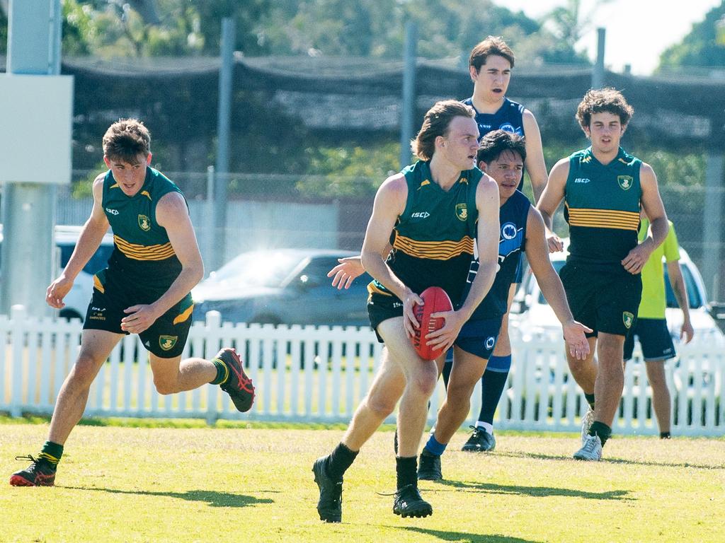 Moranbah State High v Chanel in AFLQ Schools Cup North Queensland ...