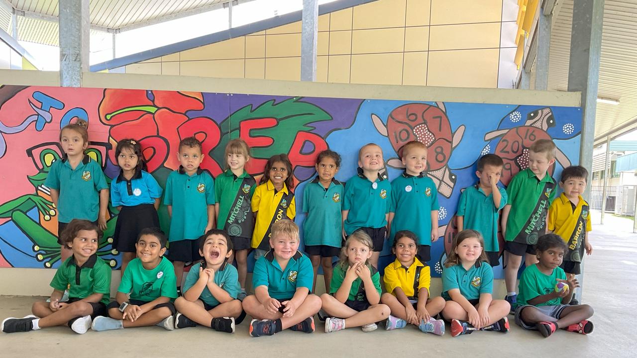 My First Year: Mareeba State School Prep D. From back row: Quyella, Wurood, Milay, Milla, Chantina, Monse`, Beau, Jack, Deklan, James, JohnFront Row: Keanu, Maaz, Freddy, Thomas, Scarlett, Madison, Tayla, Braylyn