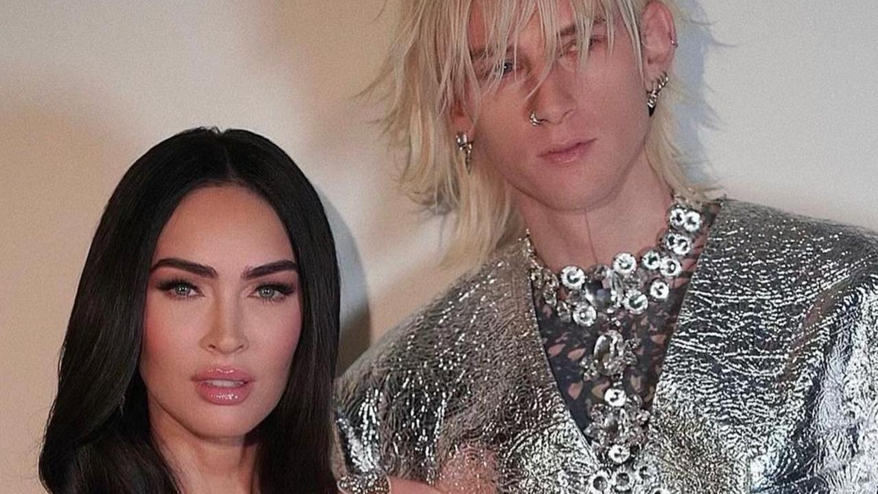 Megan Fox has shared a bizarre tribute to MGK that fans say is ‘like a break-up message’. Picture: Instagram