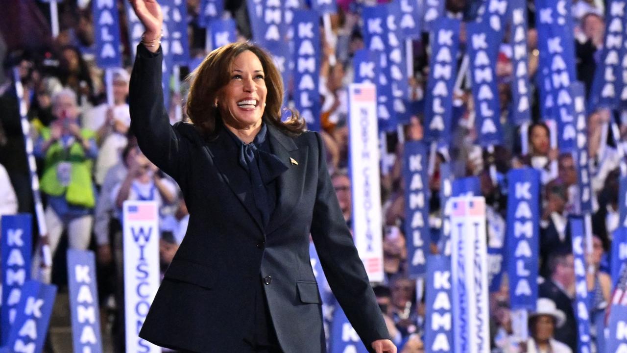 Democratic nominee, and current Vice President, Kamala Harris. Picture: Robyn Beck/AFP