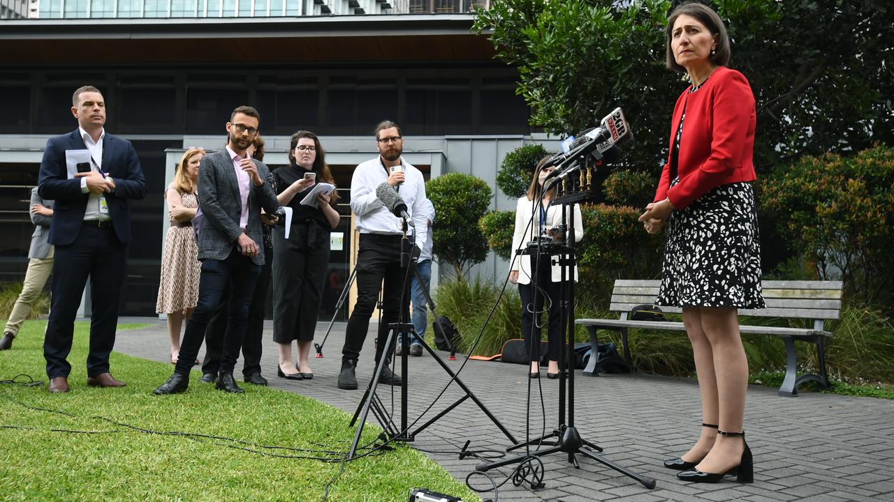 NSW Premier Gladys Berejiklian called the situation “very serious”. Picture: NCA NewsWire/Joel Carrett