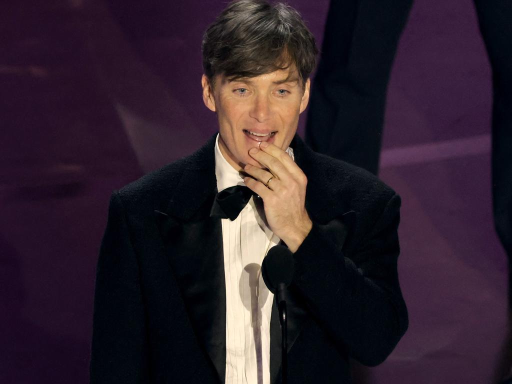 Cillian Murphy wins Best Actor. Picture: Kevin Winter/Getty Images North America/Getty Images via AFP