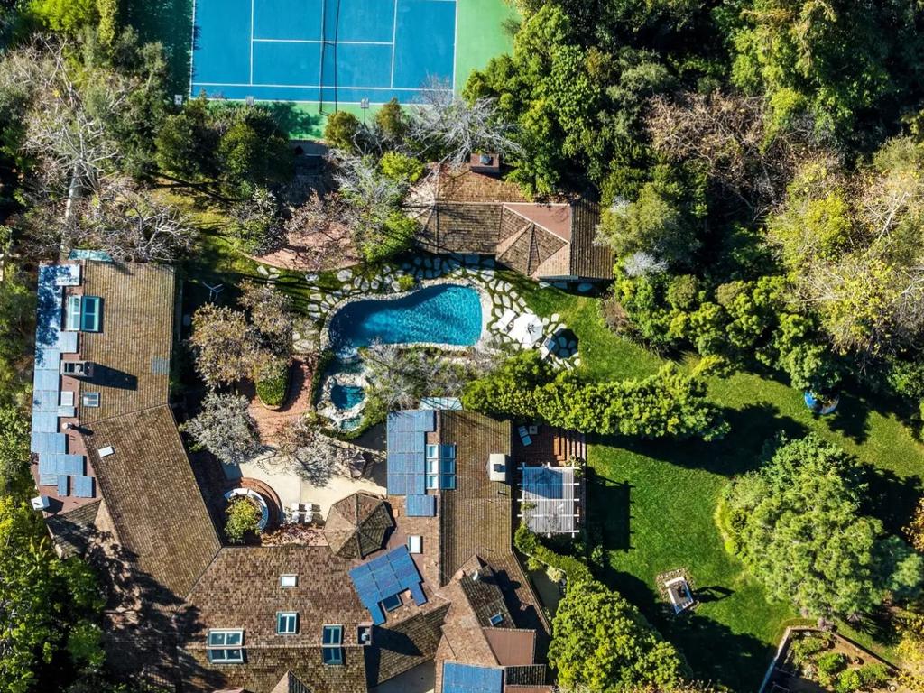 An aerial shot of the home. Picture: Realtor.com/Sotheby’s International Realty