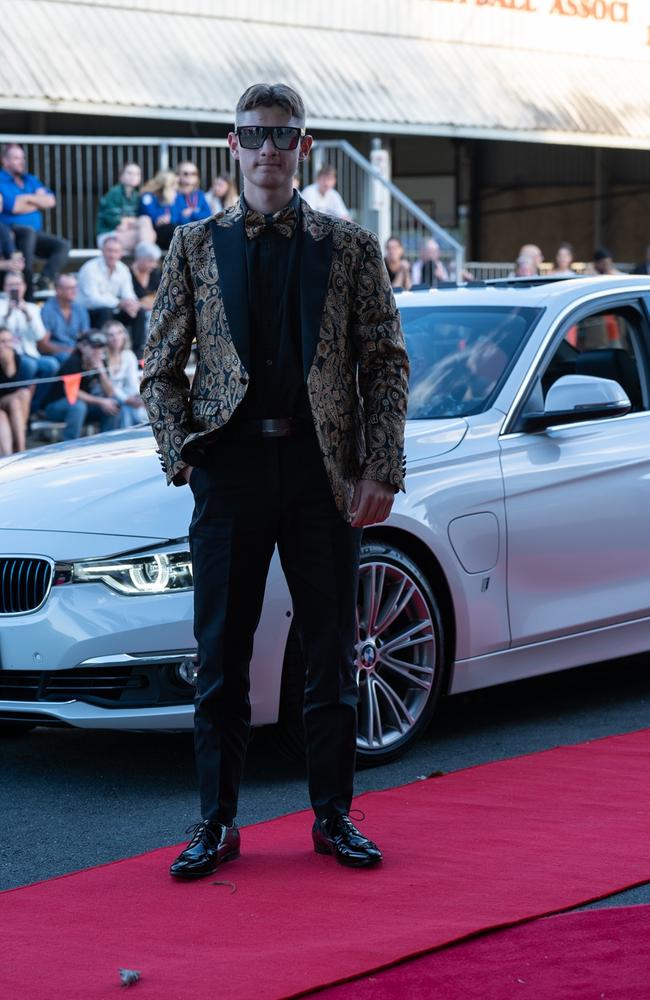 Elijah Willmann arrives at The Pavillion for Victory College's 2023 Formal. June 23, 2023. Picture: Christine Schindler