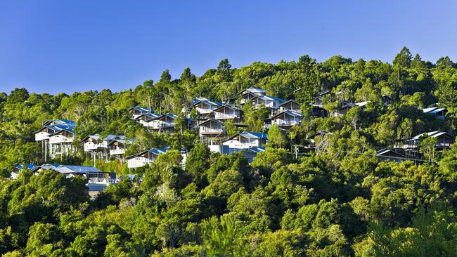 Mountain villas at the retreat.