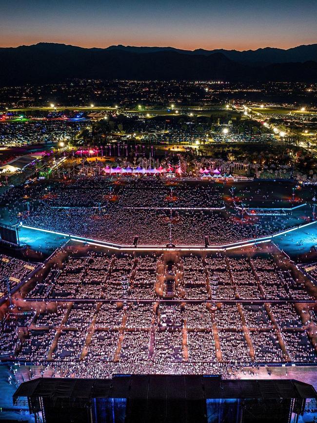 The crowd at day one of Power Trip. Picture: Instagram