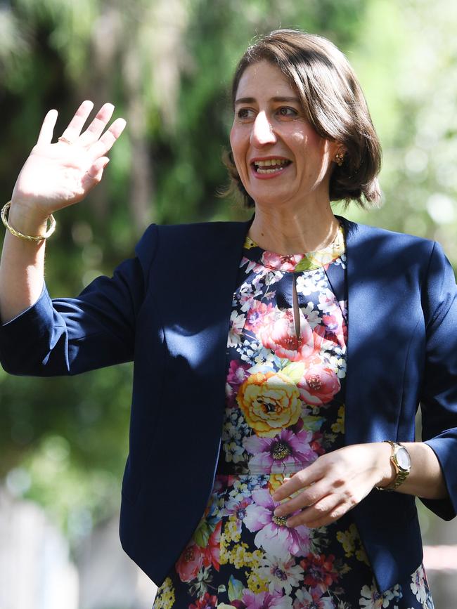 Newly re-elected NSW Premier Gladys Berejiklian. Picture: Tracey Nearmy/Daily Telegraph