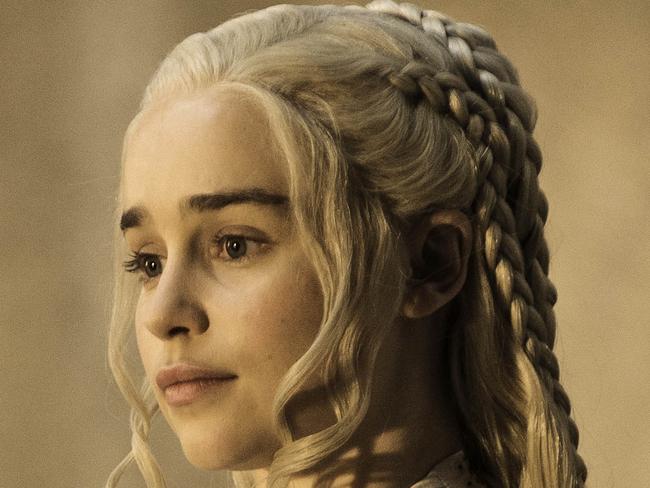 TV Guide first use April 12: Do not publish. Game of Thrones Season 5. DaenerysTargaryen-EmeliaClarke. Picture: HBO