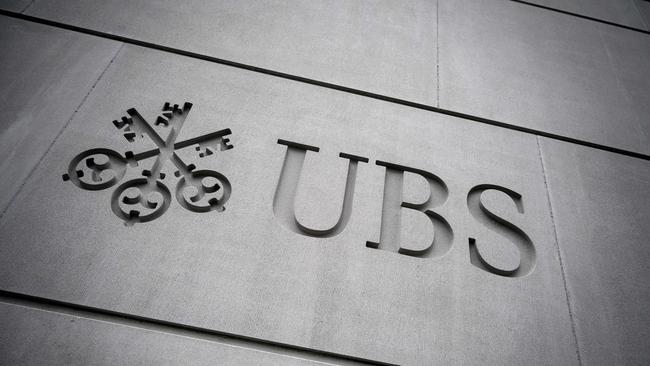 UBS has named Lindsay Maxsted as chairman of its Australasia operations. (Photo by Fabrice COFFRINI / AFP)