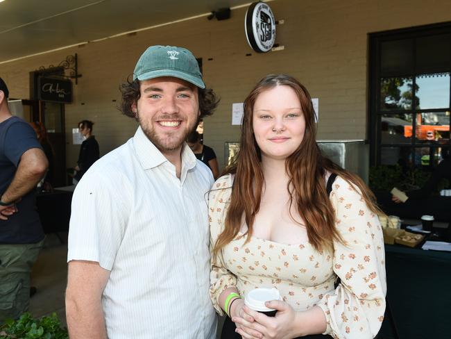 Tinamba Food and Wine Festival — Cooper Kelly-Williams and Baylee Tierney. Picture: David Smith