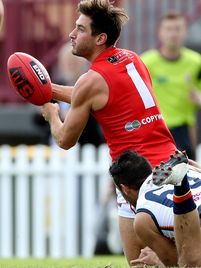 Aidan Tropiano has impressed since joining North Adelaide his season. Picture: Calum Robertson