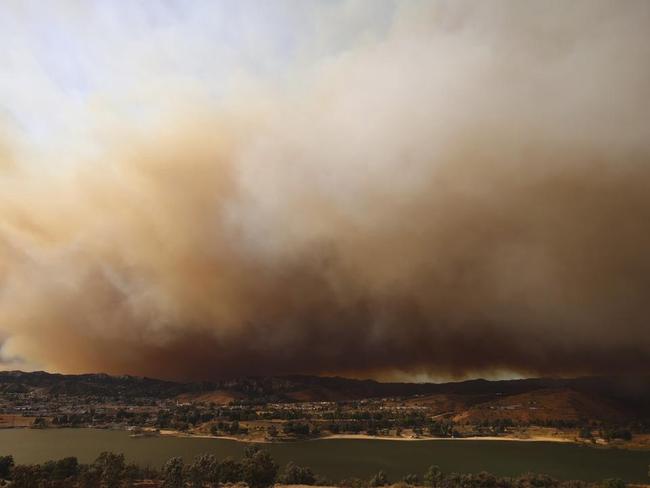 Toxic ash from catastrophic LA wildfires posing health risk 