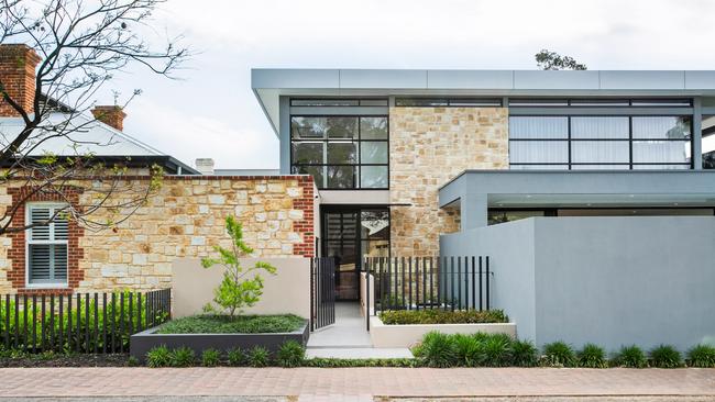 Old meets new in spectacular style at 58 Frederick St, Unley.