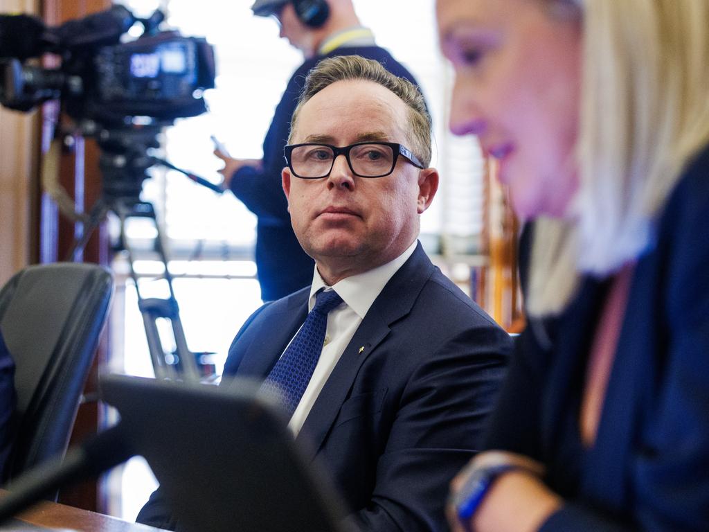 Alan Joyce is expected to get $24 million in bonuses for guiding the airline through the Covid-19 pandemic. Picture NCA NewsWire / Aaron Francis