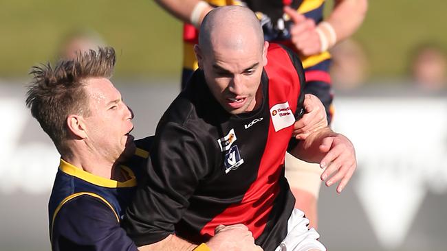 Jarrod Rodgers (right) has been a consistent performer for Buninyong. Picture: Yuri Kouzmin