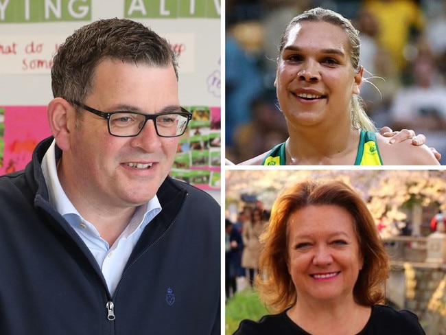 Dan Andrews announced Visit Victoria has stepped in to fill netball funding void after Gina Rinhehart pulled a $15m sponsorship deal.