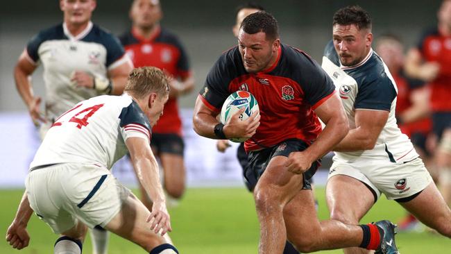 England enforcer Ellis Genge was unstoppable against the USA. Picture: Getty Images