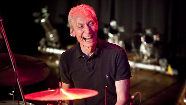 Rolling Stones drummer Charlie Watts has been credited by guitarist Keith Richards with taking the band to another level. Picture: EPA