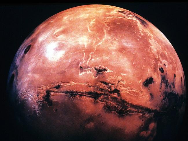 A view of the planet Mars. Picture: NASA