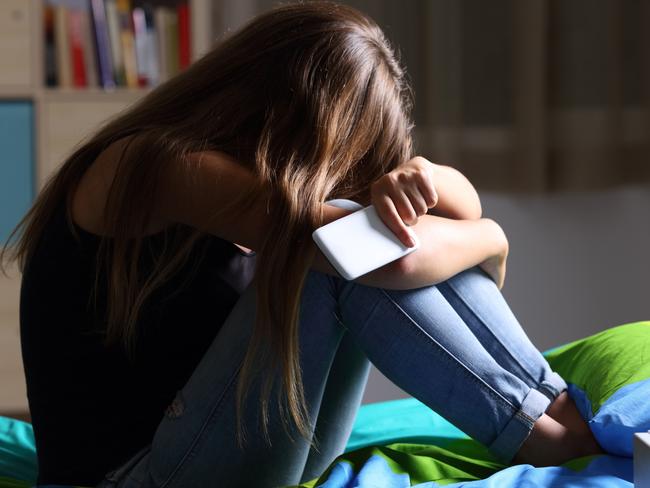 Social media use has been linked to the youth mental health crisis. Picture: Supplied