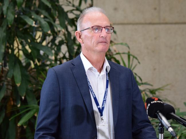 Joe McCabe was announced as the permanent Townsville City Council CEO.