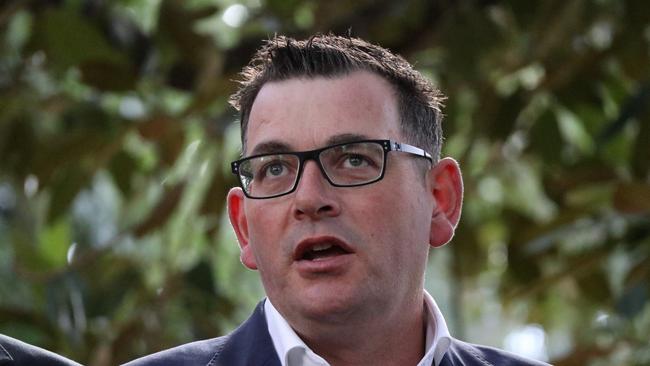 Premier Daniel Andrews’ apology for Labor MPs rorting office work entitlements “seems a little underwhelming”. Picture: AAP