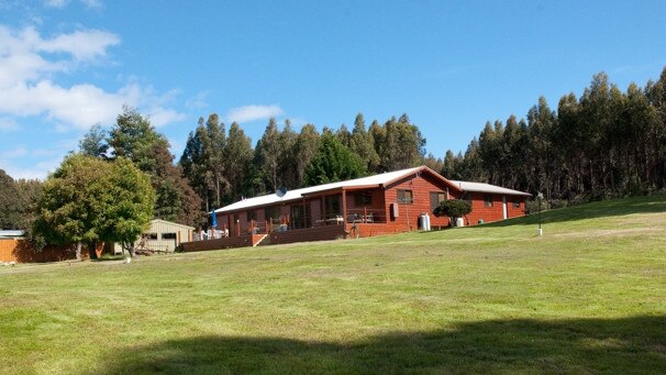 Doors producer John Haeny's house in Tasmania.