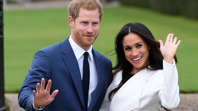 Prince Harry and Meghan Markle. Picture: Eddie Mulholland/Pool.