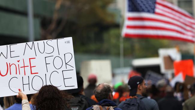 According to New York City Mayor Bill de Blasio almost 8,000 of 148,000 Department of Education employees remain unvaccinated, with most being replaced by substitutes. Picture: Michael M. Santiago/Getty Images/AFP