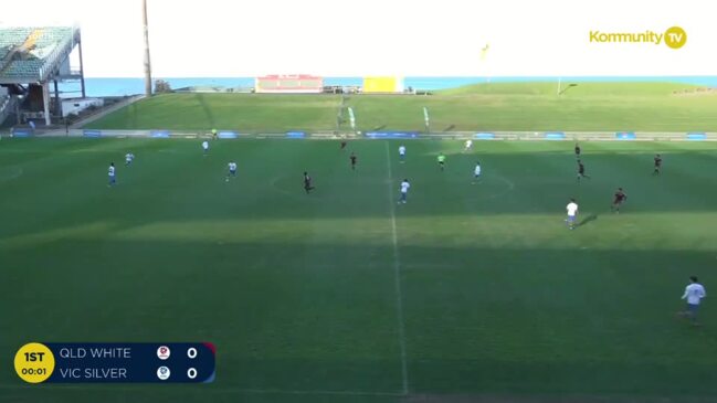 Replay: Queensland White v Victoria Silver (16B) - Football Australia Boys National Youth Championships Day 3