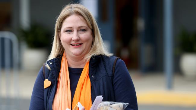 Federal Member for Mayo Rebekha Sharkie supported the Aldinga Sports Complex’s bid for funding. Picture: AAP Image/Kelly Barnes.