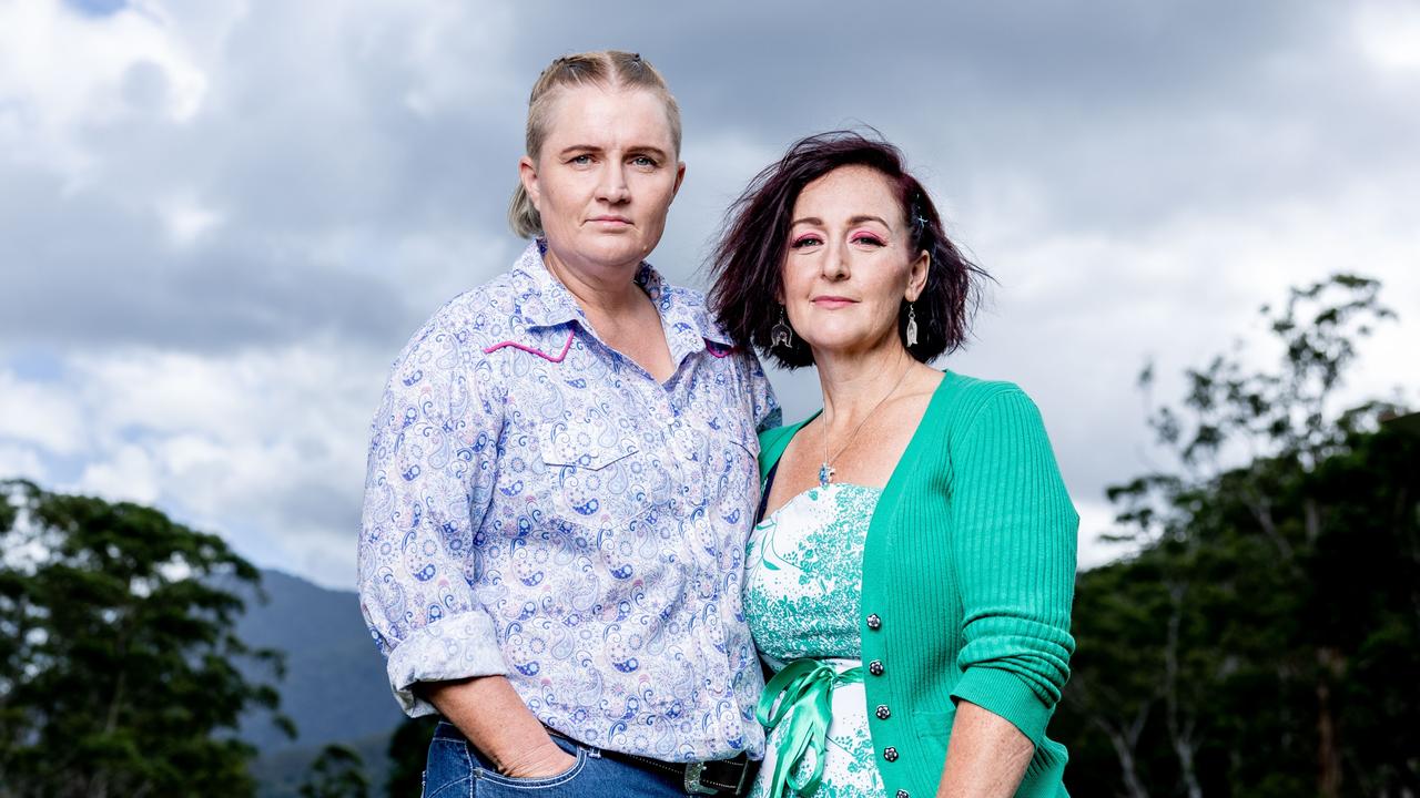 Lexie and Anastasia Gunn are suing Queensland Fertility Group over an alleged sperm swap blunder. Picture: Luke Marsden.