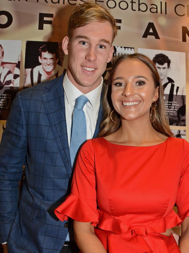 Tom Lynch and Olivia Burke.