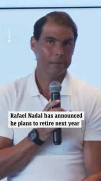 Rafael Nadal Announces His Plans to Retire in 2024