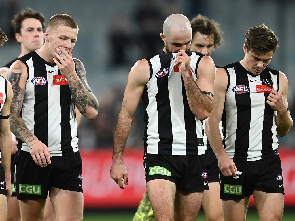 Collingwood fell away.