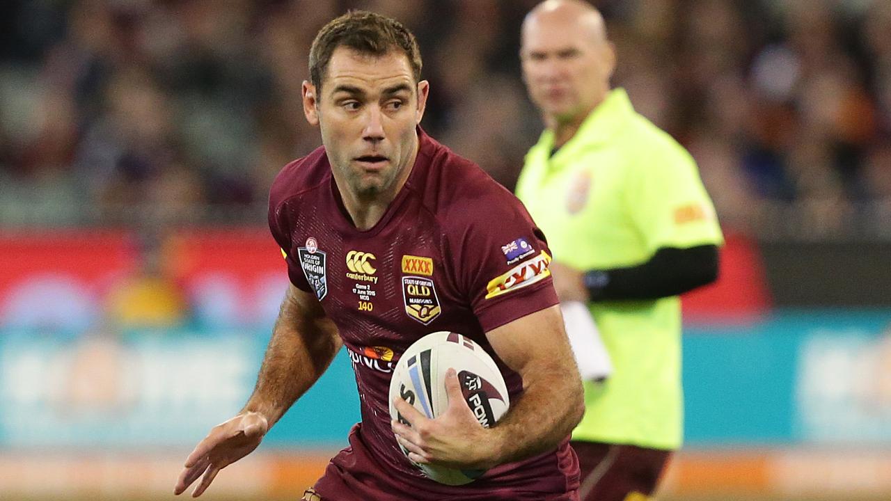 Cam Smith. Queensland vs New South Wales during game 2 of the State of Origin series being played at the MCG in Melbourne. Pic Peter Wallis