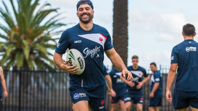 James Tedesco has also started his Roosters career for a determined focus.