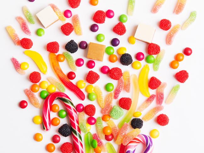 Avoid sugary foods like lollies. Picture: iStock