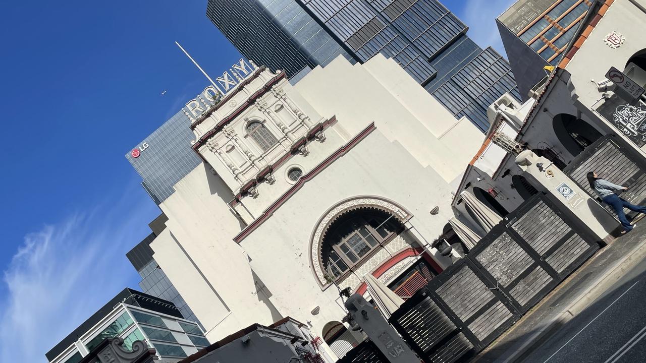 The Roxy Theatre is a shadow of its former glory.