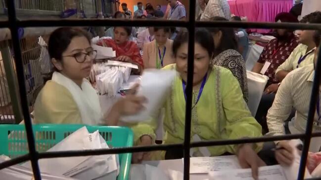 Vote counting begins in India's mammoth election