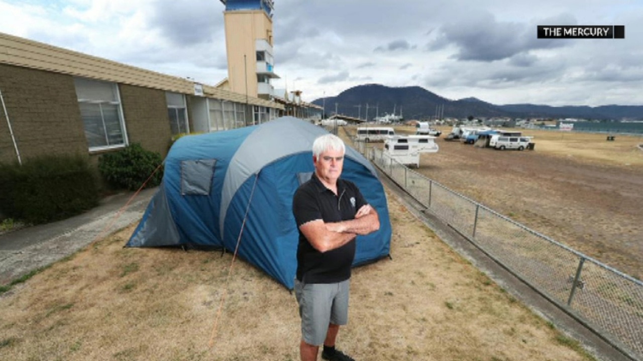 Families Forced To Live In Tents Amid Hobart’s Rental Crisis | Sky News ...