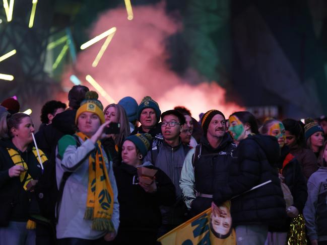 Plenty of people have showed up in Melbourne. Picture: Darrian Traynor/Getty Images