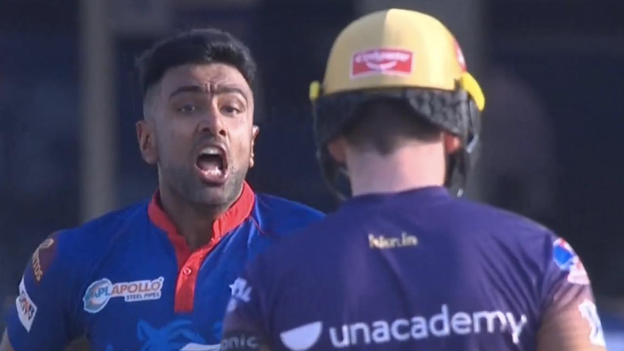 Delhi Capitals spin bowler Ravichandran Ashwin dismissed Eoin Morgan for a duck.