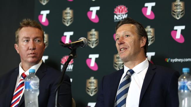 Robinson and Bellamy are two of the best coaches in rugby league. Photo by Cameron Spencer/Getty Images.