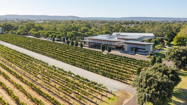 Mandoon Estate, one of several wineries in the Swan Valley, WA.