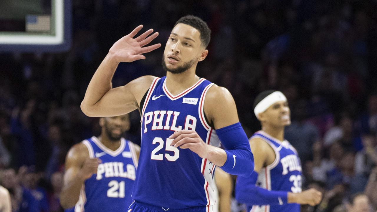 Philadelphia 76ers' Ben Simmons couldn’t hear the talk after his latest performance.