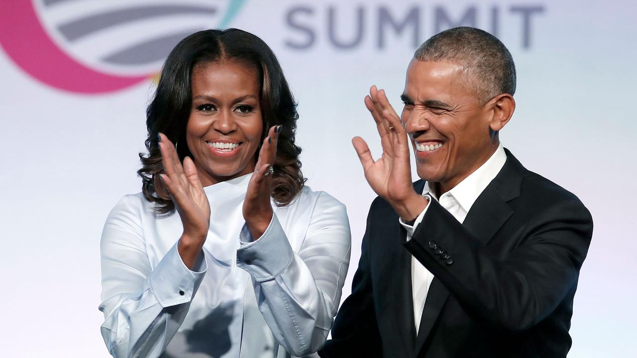 Rumours claim Barack Obamas has been approaching potential donors about supporting a campaign for his wife. Picture: AFP