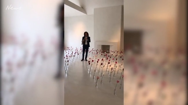 Kim Kardashian West Valentine's Day surprise