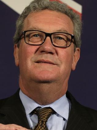 Australian High Commissioner Alexander Downer, left, passed on information to the FBI. Picture: AP